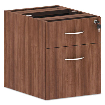 Alera® Alera Valencia Series Hanging Pedestal File, Left-right, 2-drawer: Box-file, Legal-letter, Mod Walnut, 15.63 X 20.5 X 19.25 freeshipping - TVN Wholesale